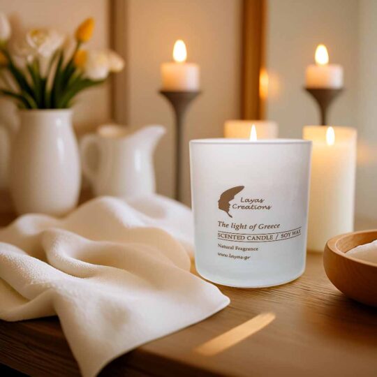 Classic soy candle με άρωμα τύπου Obsession